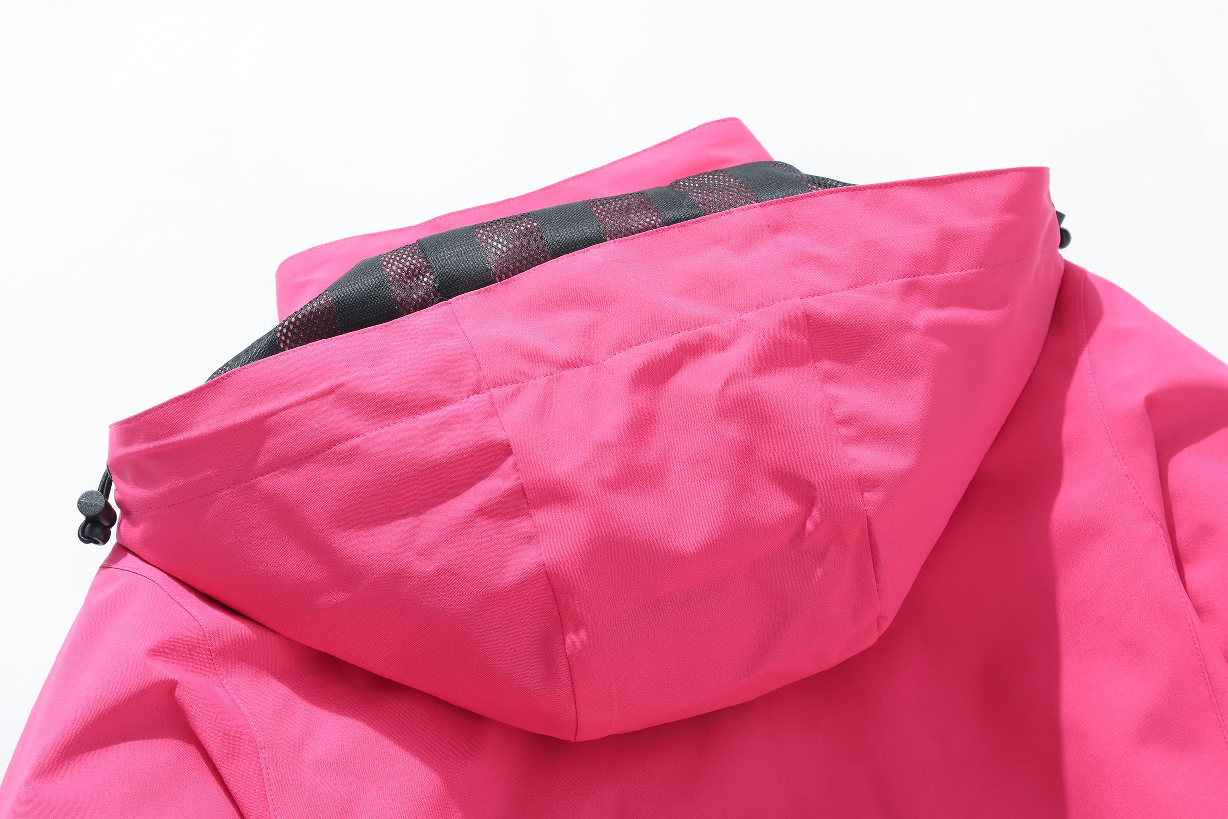 DECKTIN lightweight rain jacket folded packable compact for travel