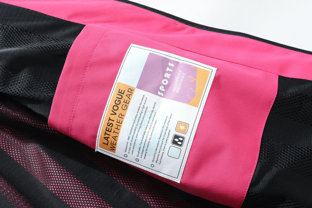 DECKTIN windproof rain jacket zipper pocket durable everyday wear