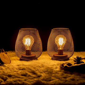 Decorkey packaging notes two units and non-replaceable bulb guidance.