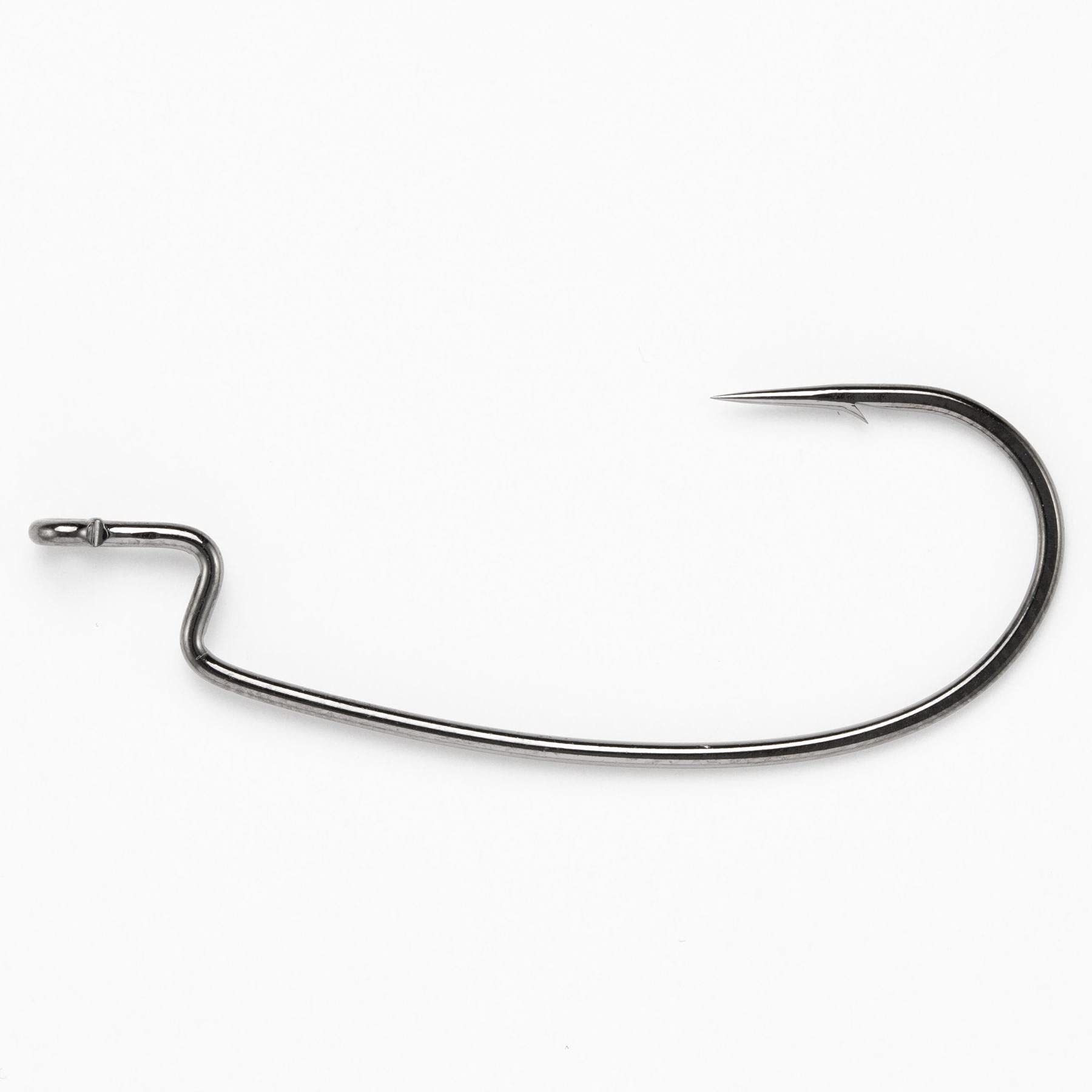 DECOY worm 37kg hook NS Black close-up showcases precision for saltwater setups.