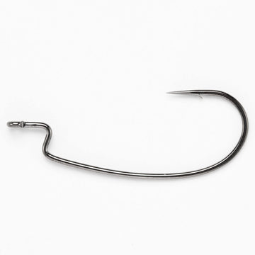 DECOY worm 37kg hook NS Black close-up showcases precision for saltwater setups.