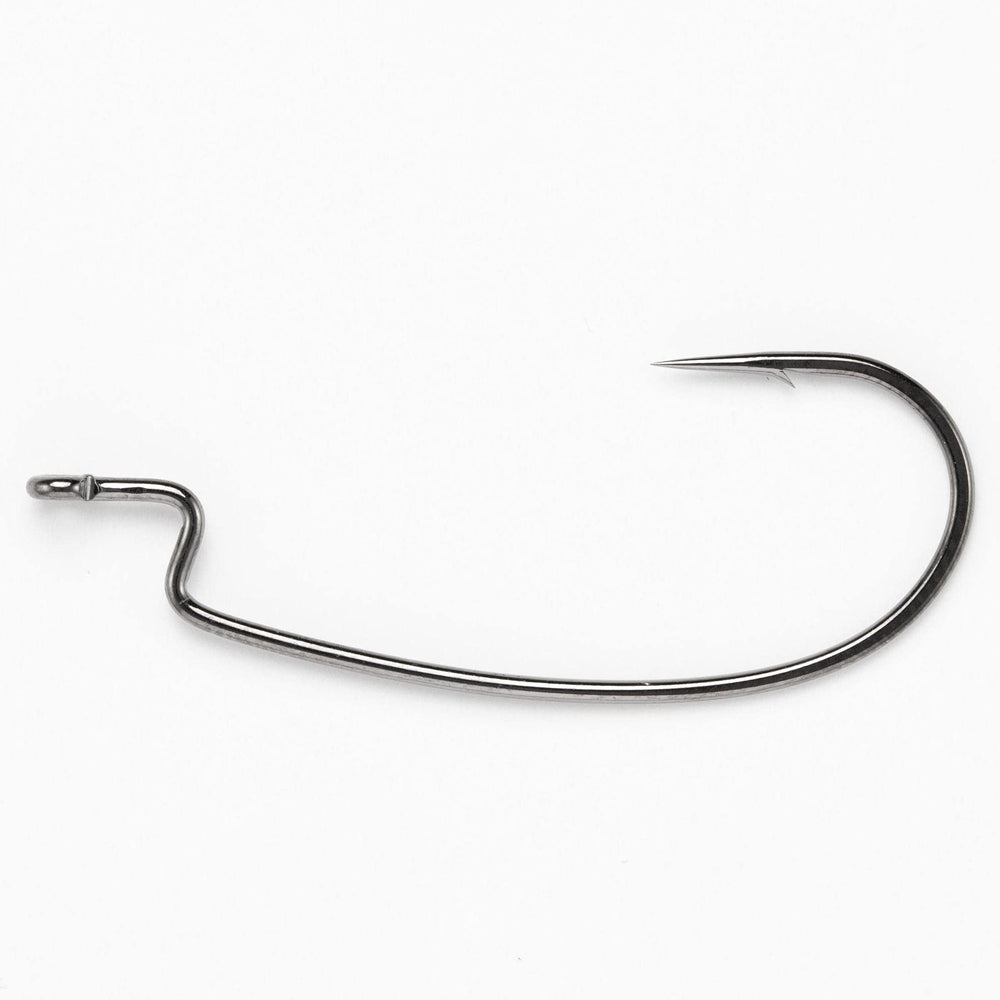 DECOY worm 37kg hook NS Black close-up showcases precision for saltwater setups.