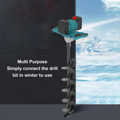 Decumeby ice auger ergonomic handle for comfortable operation