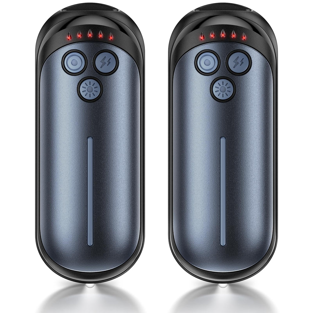 DeeKom outdoor usage scenario for camping and hunting trips with reliable warmth.