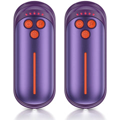 DeeKom rechargeable hand warmers 2-pack front view shows portable warmth for cold days