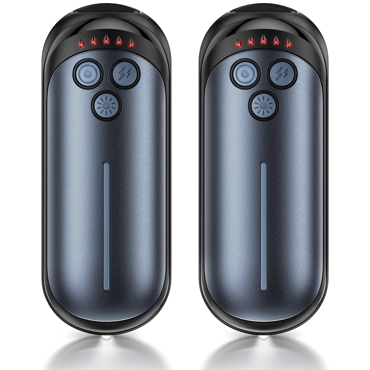 DeeKom rechargeable hand warmers pack cover portable warmth for outdoor adventures.