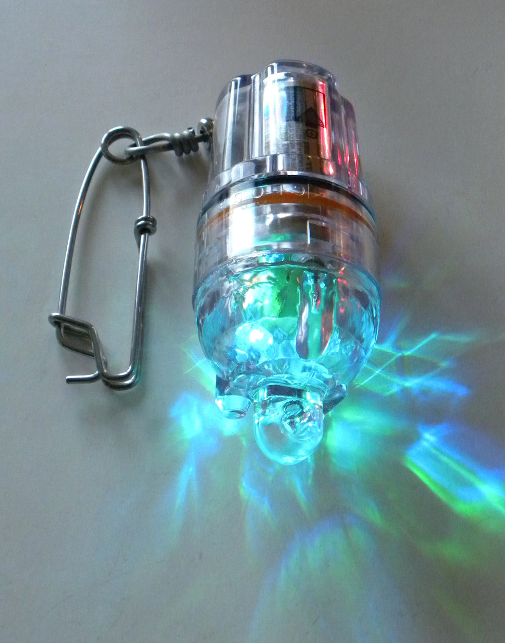 Deep Drop fishing light attracting fish and bait at deep depth