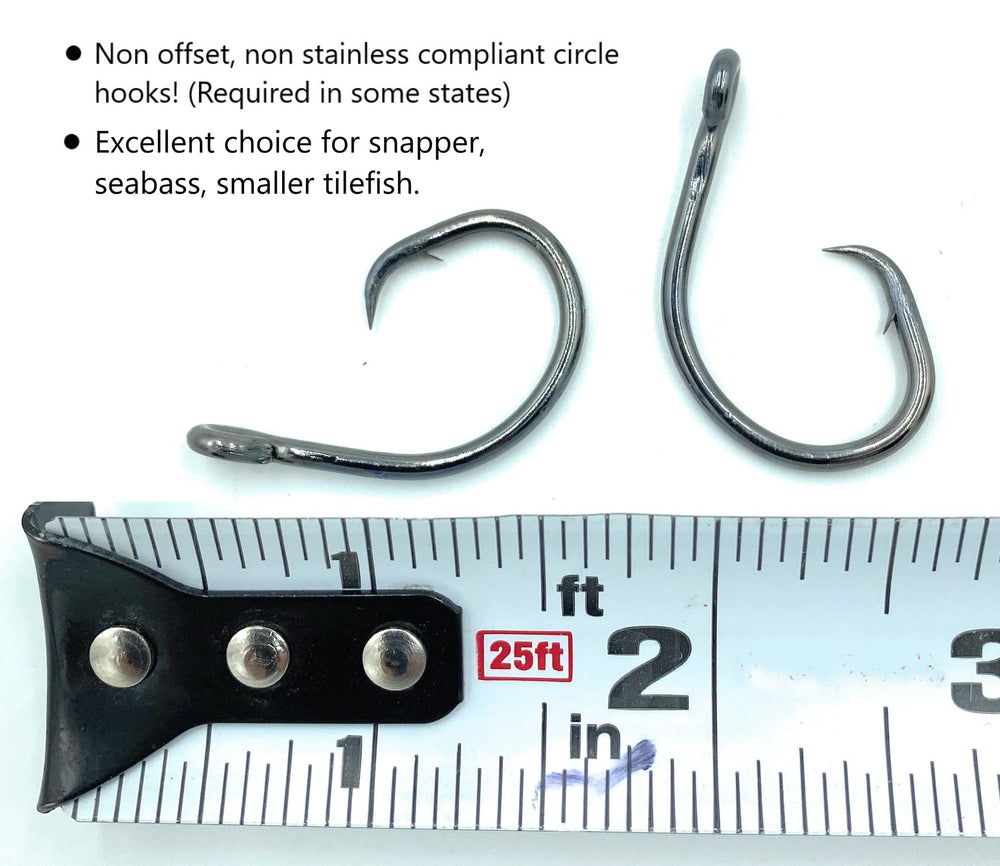 Rigs arranged with swivels and hooks for display