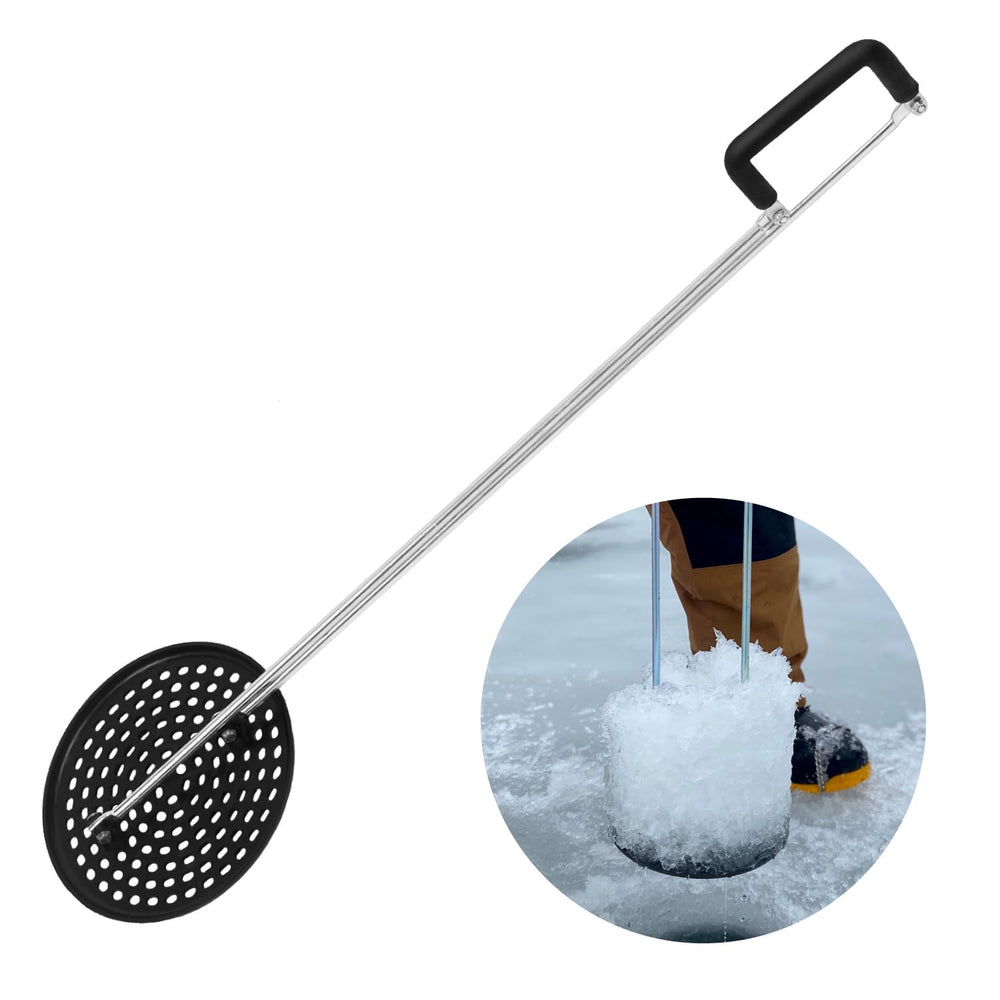 Deep Freeze Ice Skimmer-Pro Edition 8in used for ice fishing