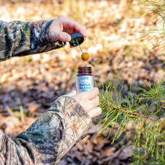 Label indicating deer dominance scent
