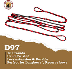 Deerseeker Flemish D97 twist test on a traditional bow illustrates quick arrow flight