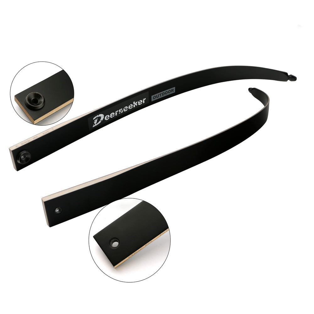 Deerseeker Outdoor fiberglass and bamboo core limbs for smooth draw