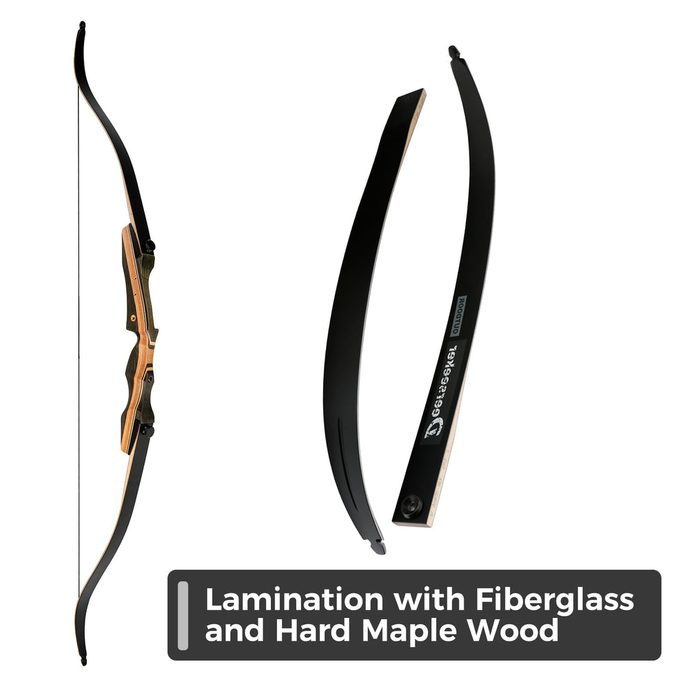 Deerseeker Outdoor takedown recurve limb lower for stable draw