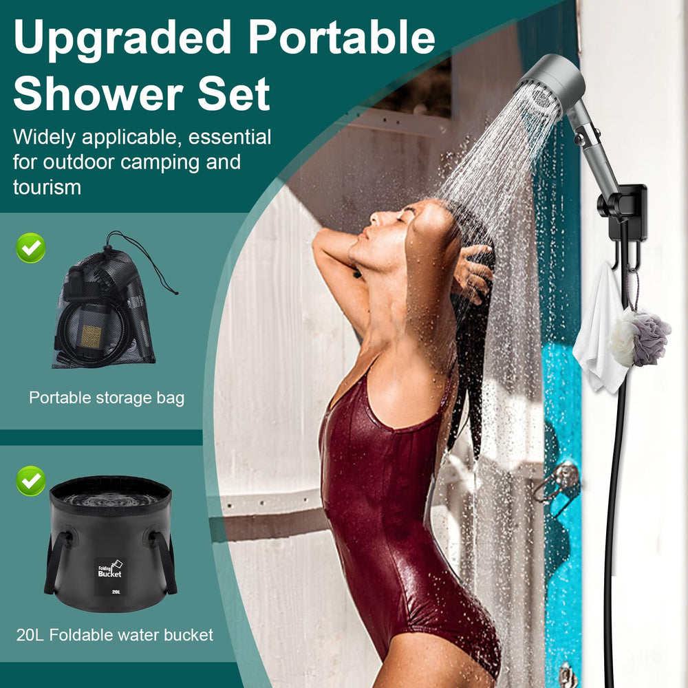Deeteck adjustable bracket and hooks allow flexible mounting on tents or trees