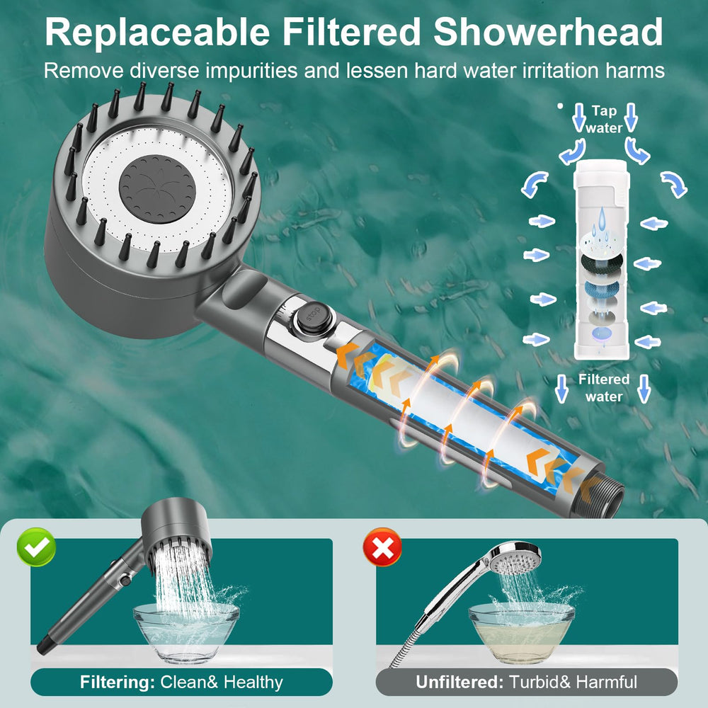 Deeteck suction cups secure the sprayer on flat surfaces during use