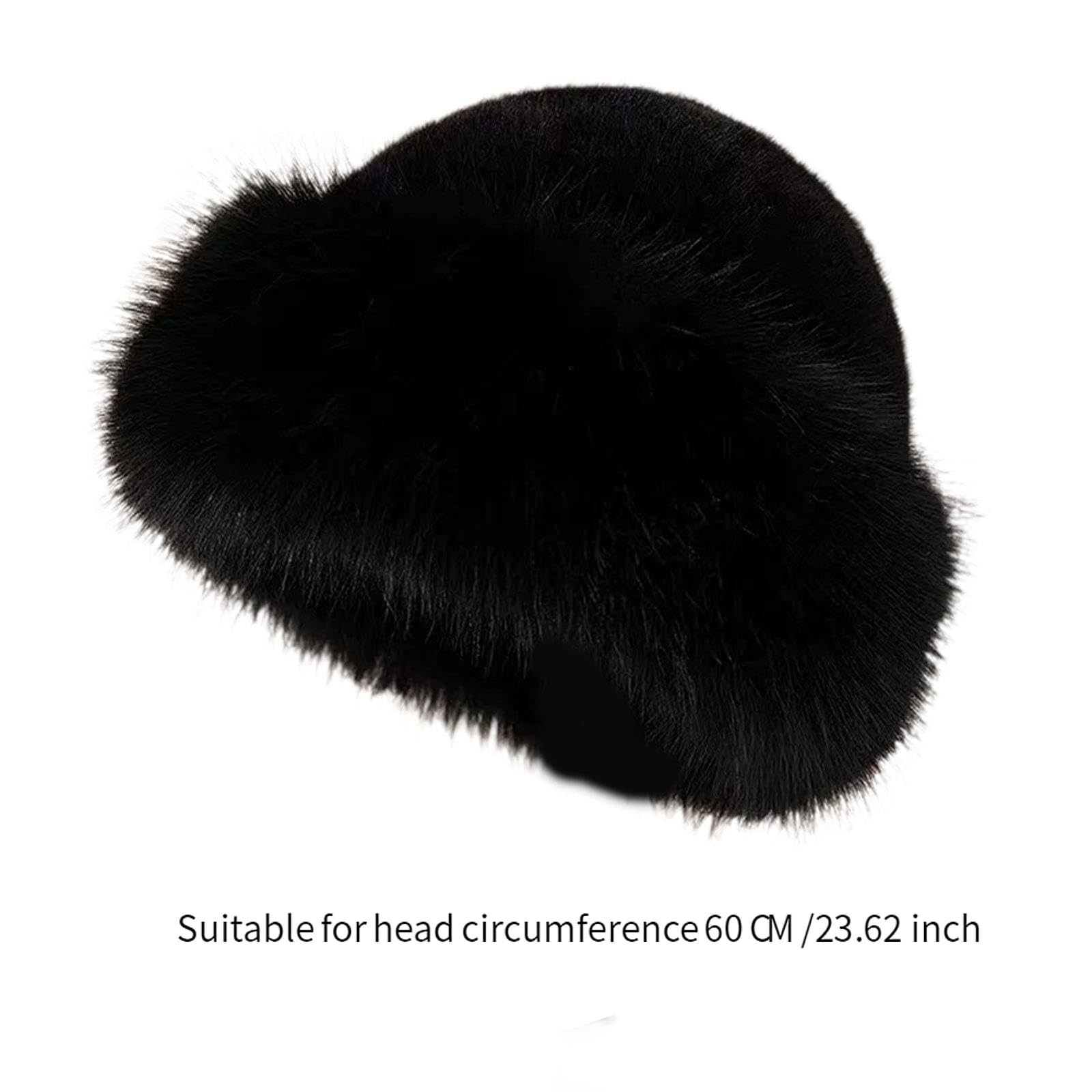 Deevoka Cossack Hat suitable for outdoor activities and daily wear in black