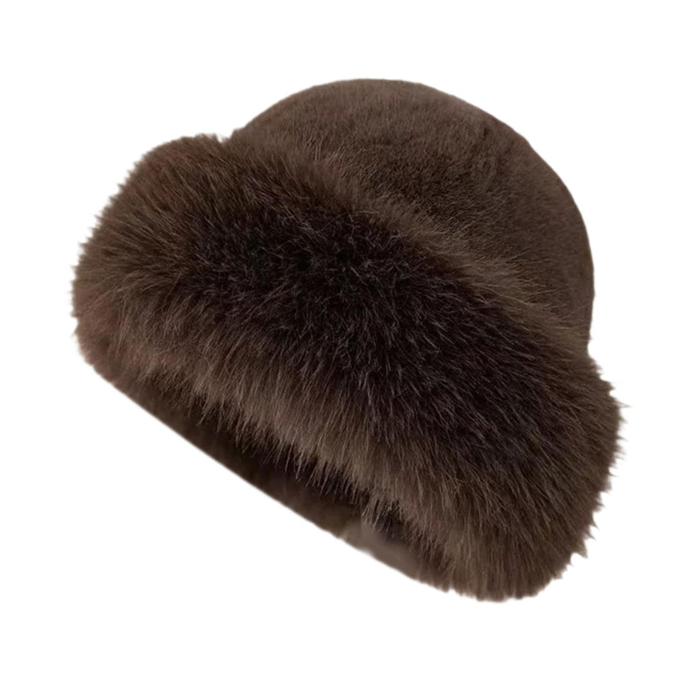 Deevoka Cossack hat, brown daily wear for chilly days.