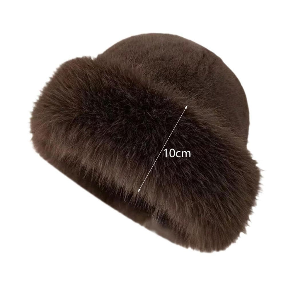 Deevoka Cossack hat on a rider, ideal for motorcycle cold-weather riding.