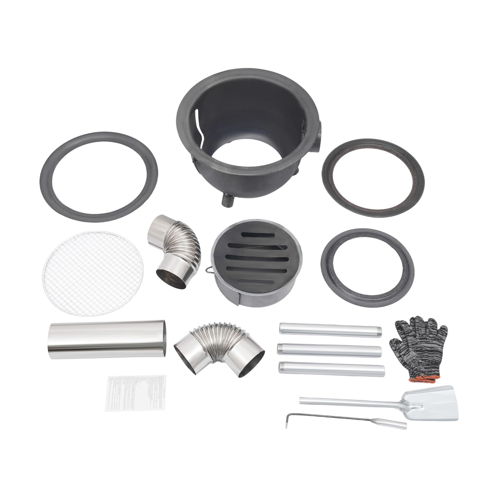 DEIGEHJRE includes gloves and manual for easy setup and handling.