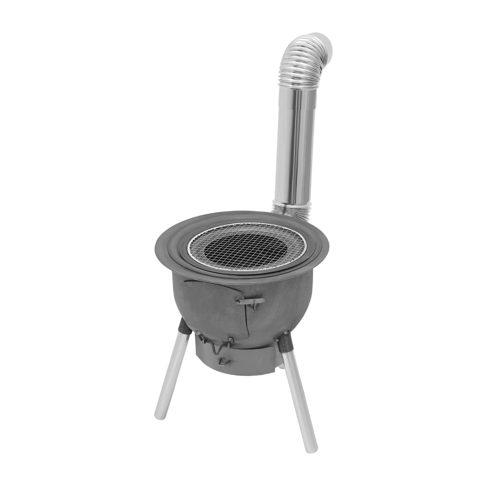 DEIGEHJRE sturdy steel construction supports up to 220 pounds outdoors.