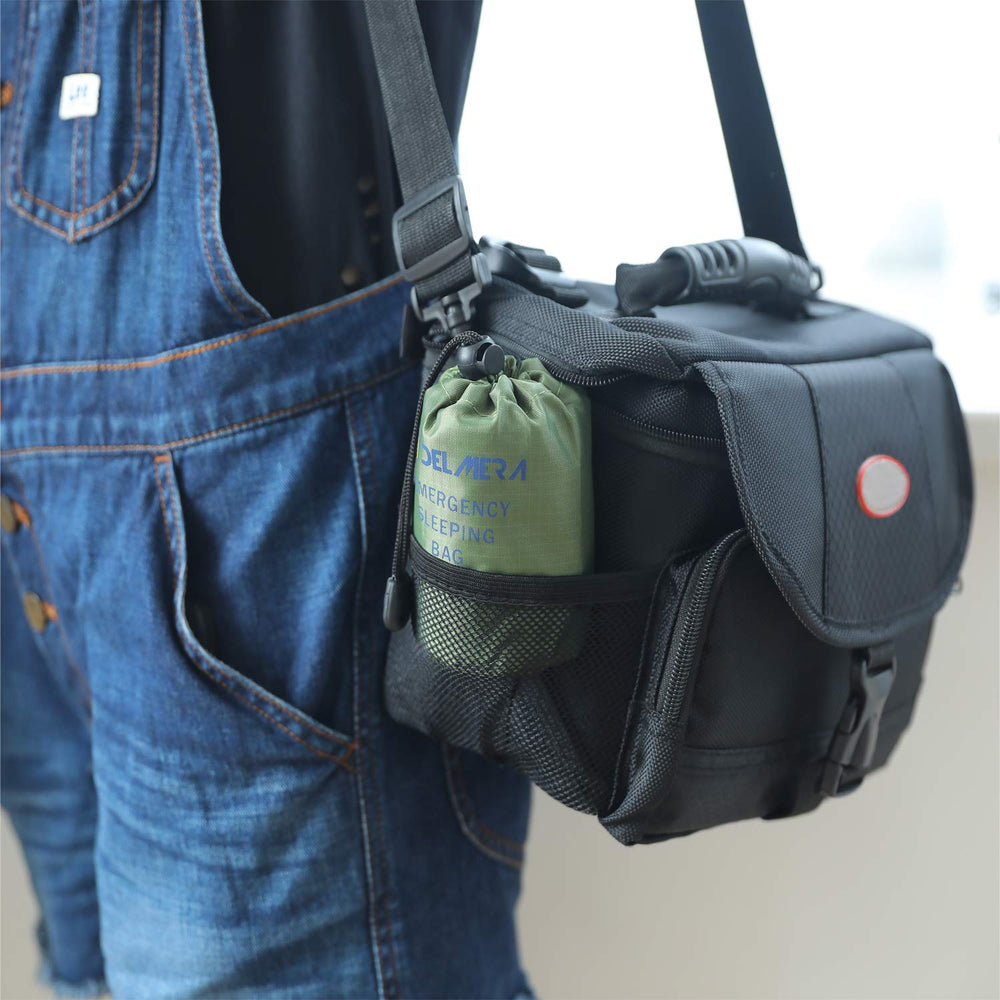 Delmera emergency sleeping bag ultra-lightweight and compact design