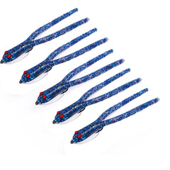 Delong Lures weedless twin-tail tadpole swimbait for long casts and snag-free fishing.