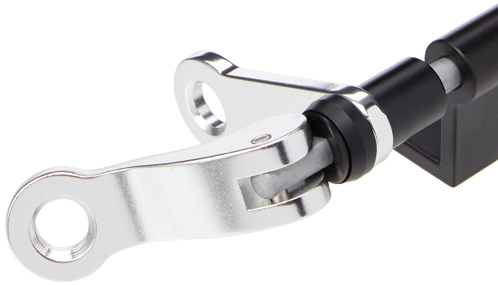 Delta Bike Hitch Pro 9x100mm skewer provides rigid, quick access.