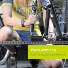 Delta Bike Hitch Pro alignment gasket simplifies fork alignment.