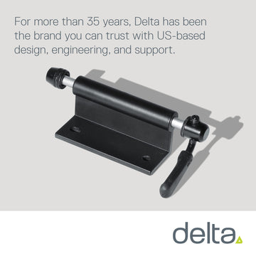 Delta Bike Hitch Pro heat-treated aluminum body delivers durable performance.