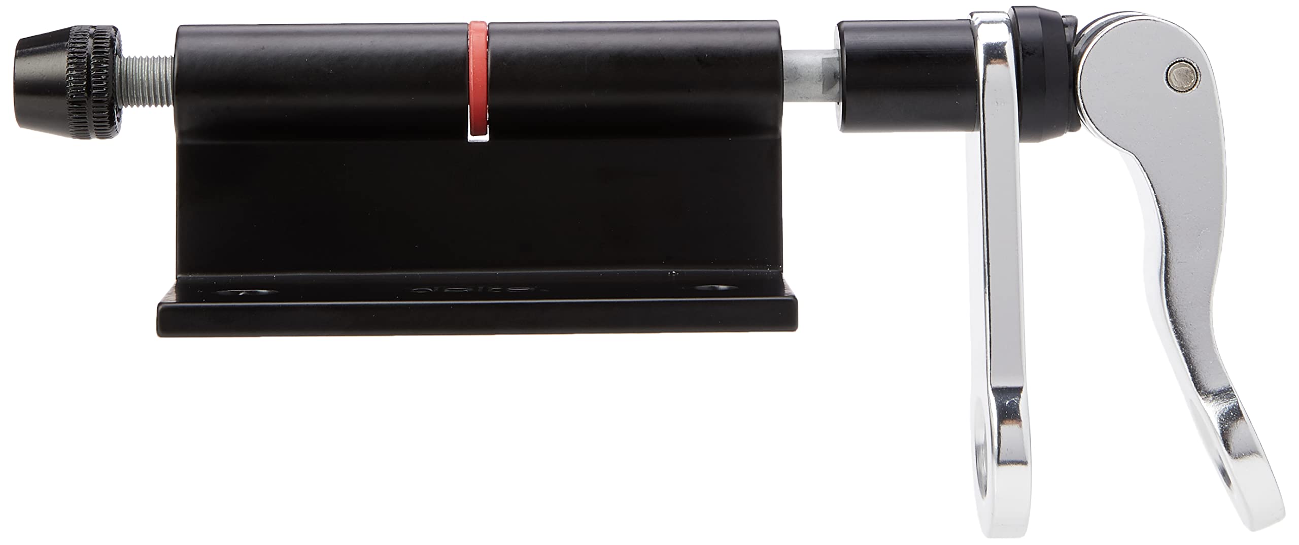 Delta Bike Hitch Pro locking cam lever secures bikes during transport.
