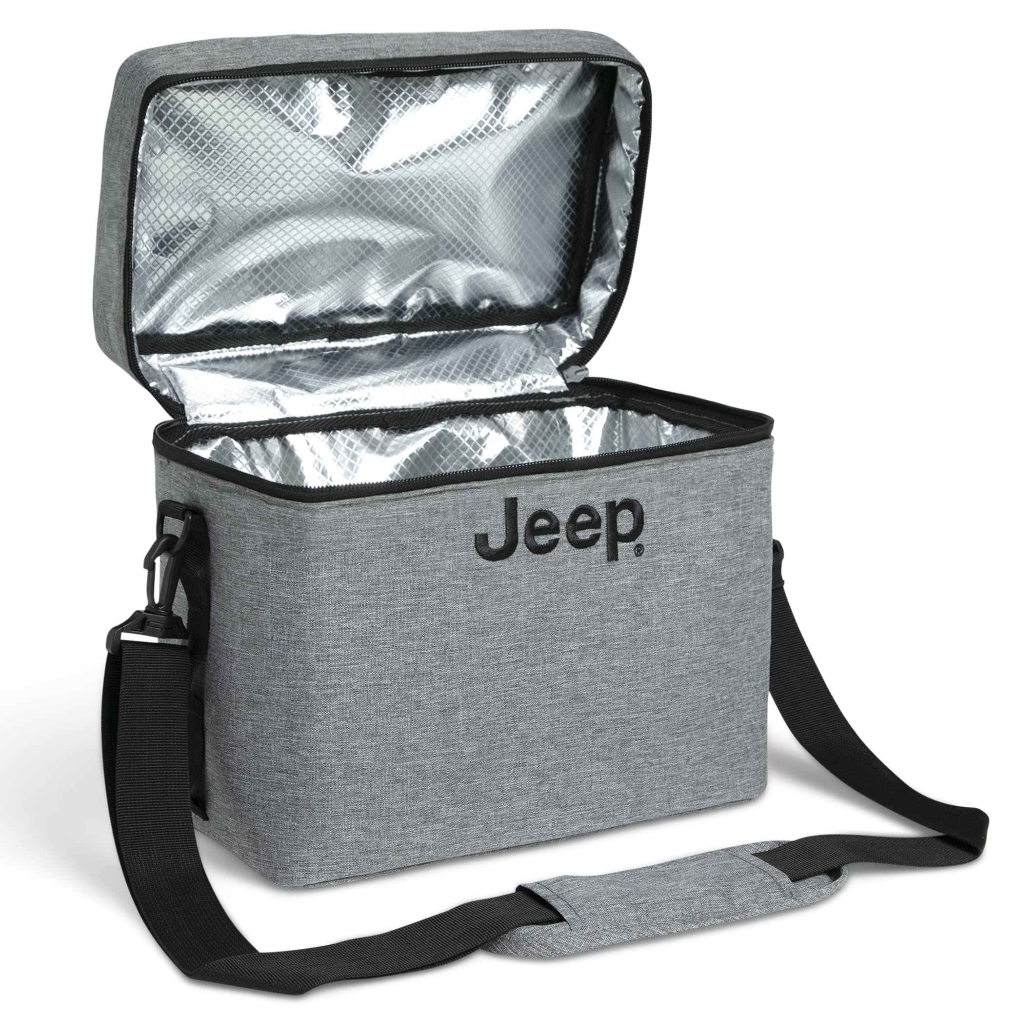 Delta Children Jeep Wrangler Cooler Bag holds 16 cans or 15 pounds for family outings