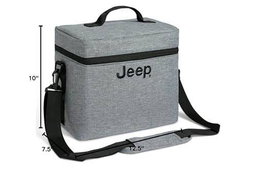 Delta Children Jeep Wrangler Cooler Bag insulated interior preserves cold items outdoors