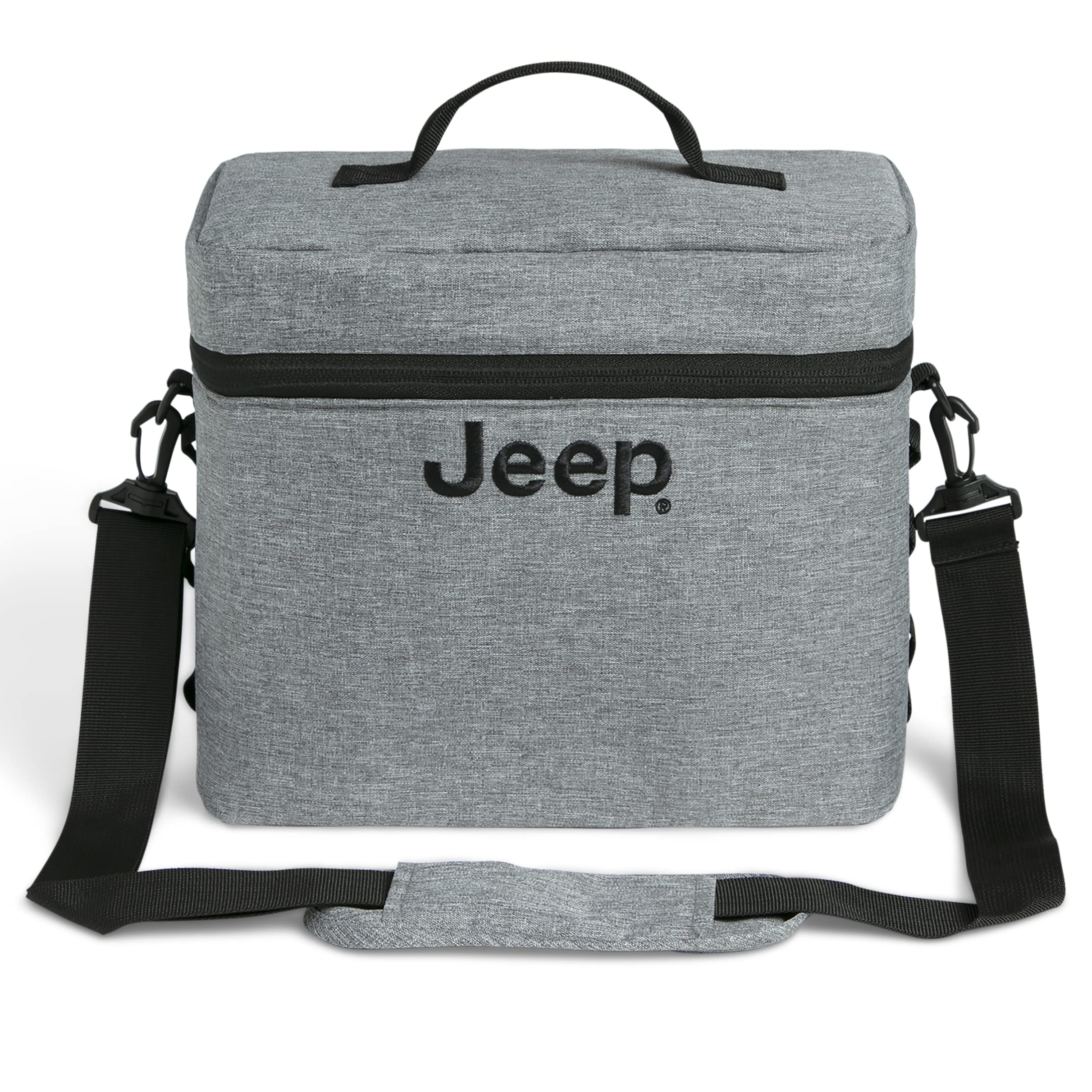 Delta Children Jeep Wrangler Cooler Bag with shoulder strap for hands-free carrying