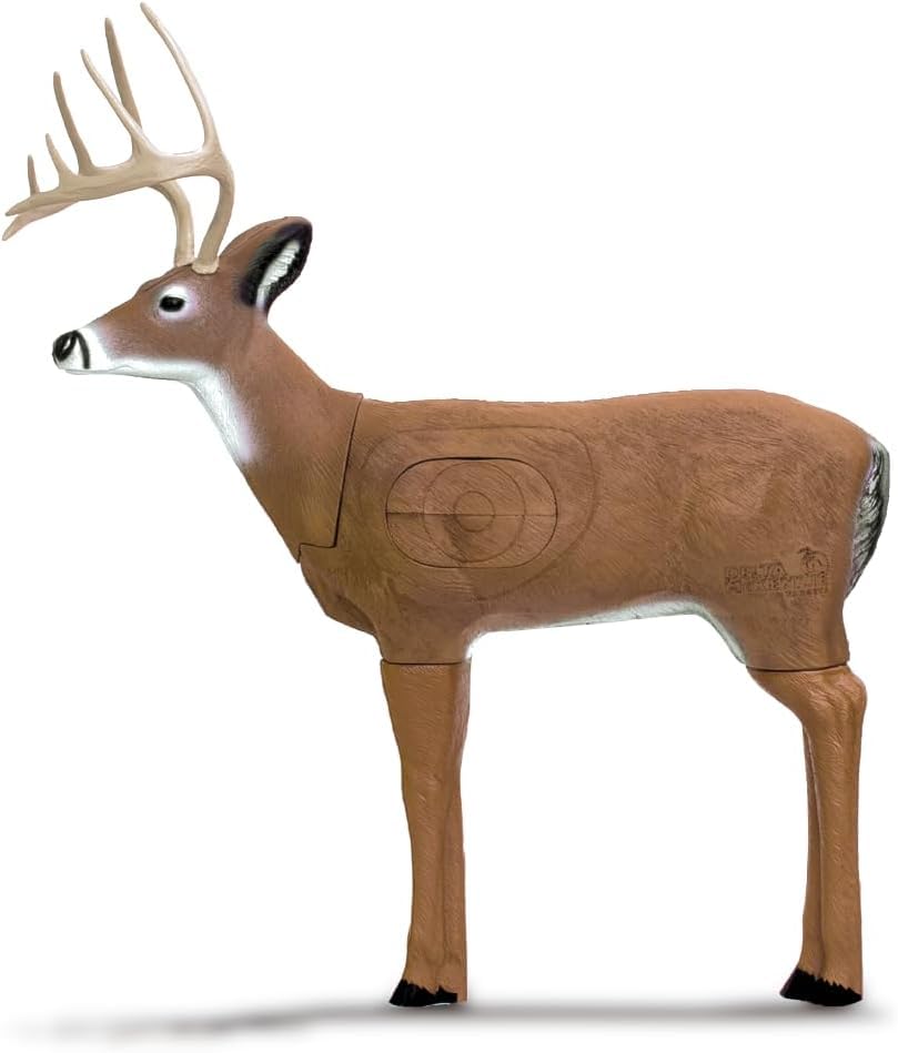 Delta McKenzie Challenger Deer face target for lifelike vitals and precise practice.