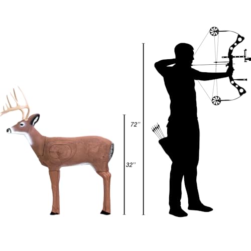 Delta McKenzie Challenger Deer vitals area enables repeatable critical-shot training.