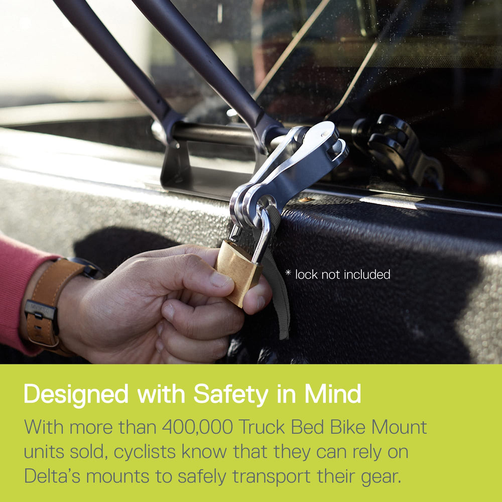 Delta sturdy steel body ensures durable transport on long trips.