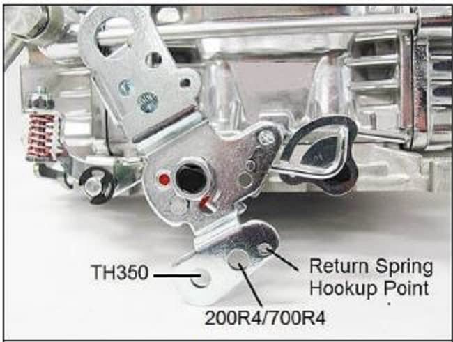 Demon SPD-750-MS Idle-Eze billet baseplate for smoother off-idle transitions.