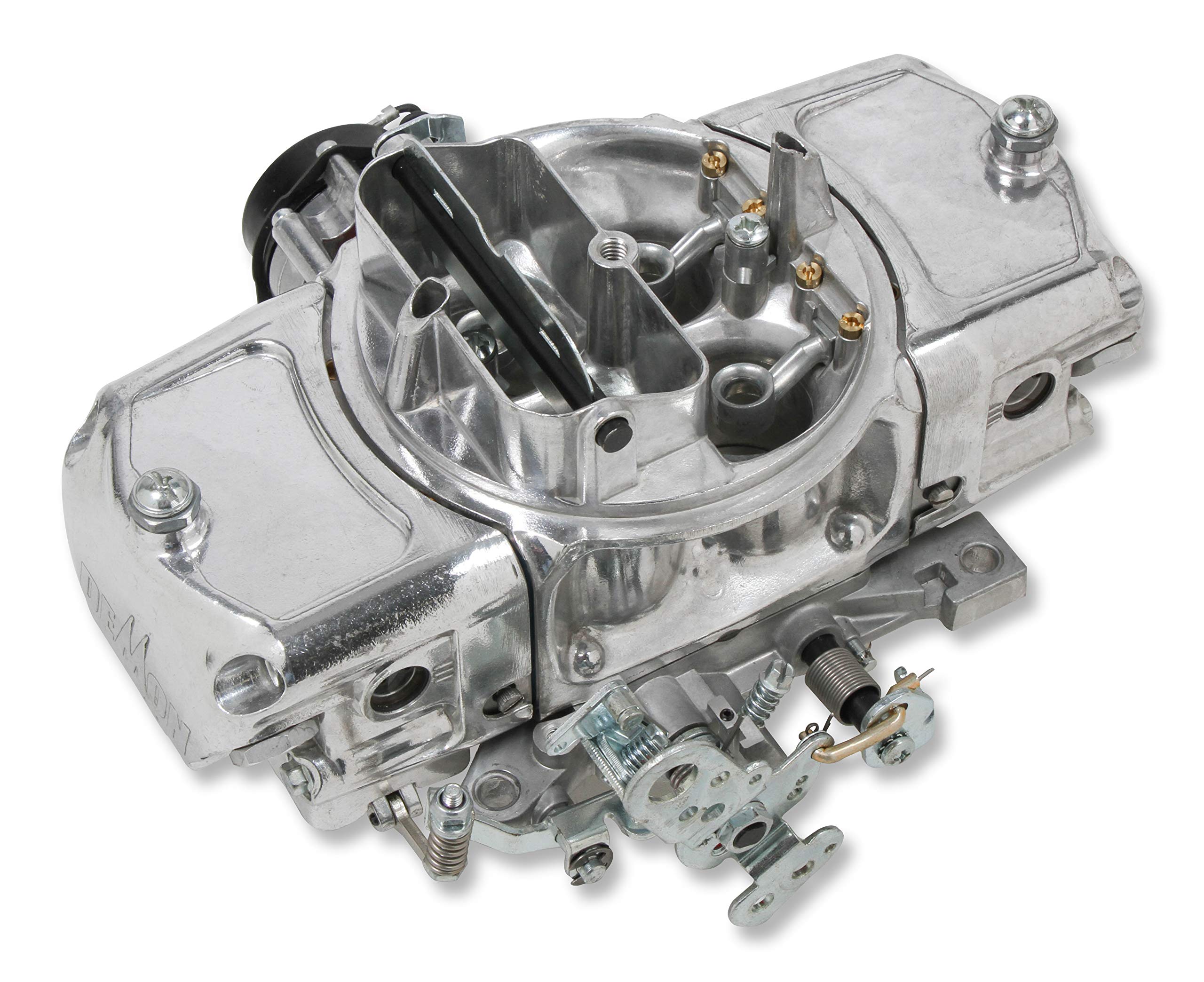 Demon SPD-750-MS polished aluminum carburetor for a durable, stylish engine bay upgrade.