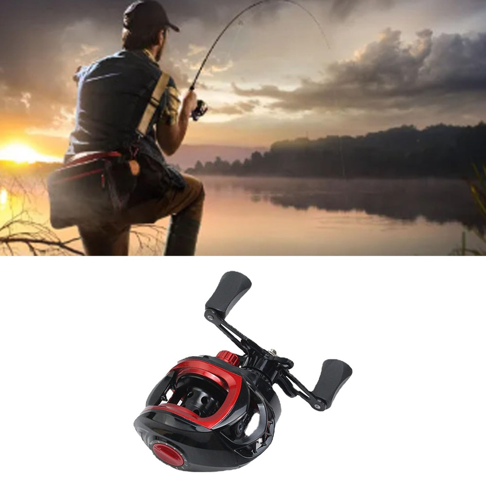 Denash reel shows 18lb braking force for controlled, accurate casts
