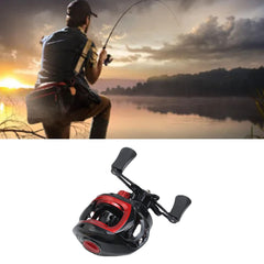 Denash reel shows 18lb braking force for controlled, accurate casts
