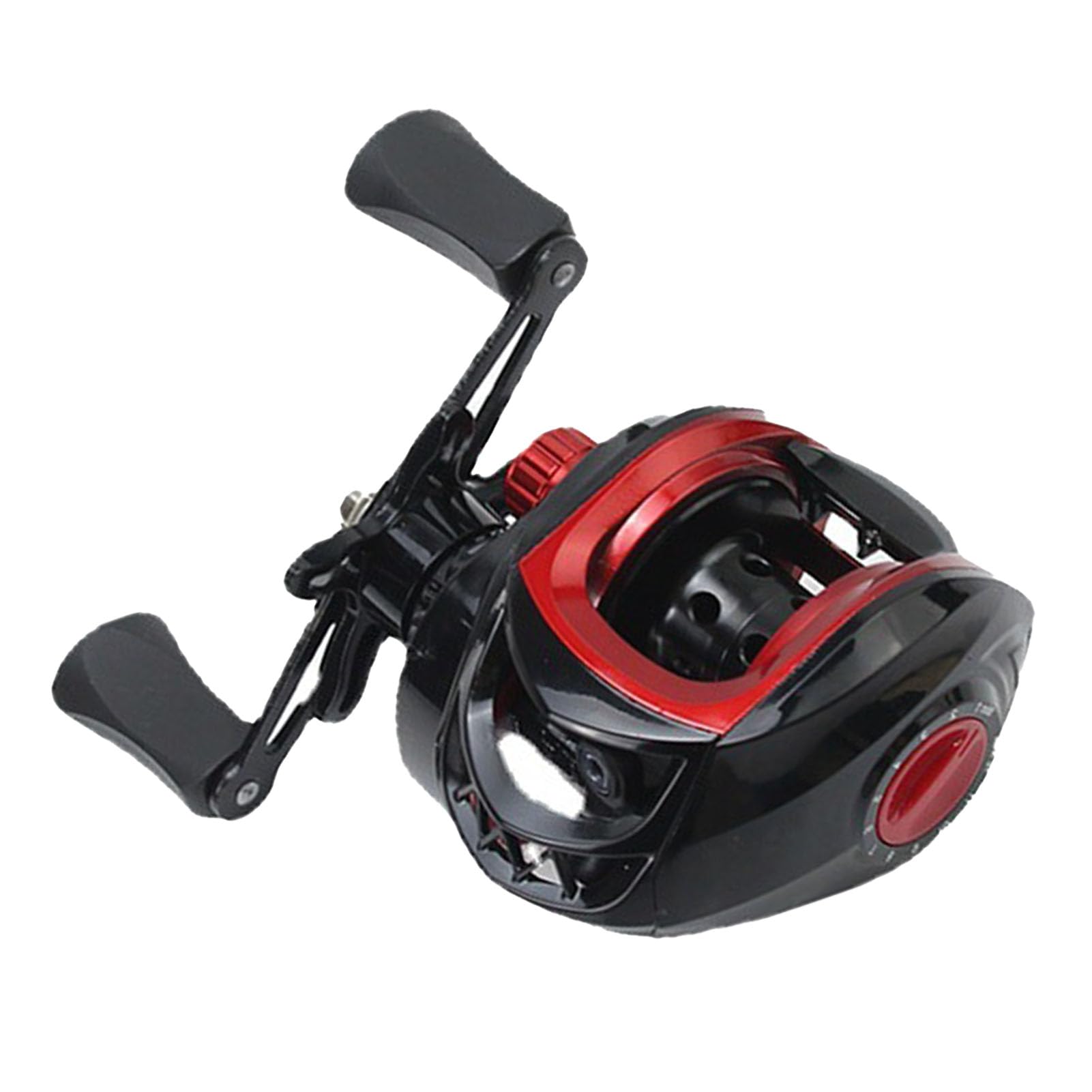 Denash baitcaster reel left-hand model favors natural casting motion