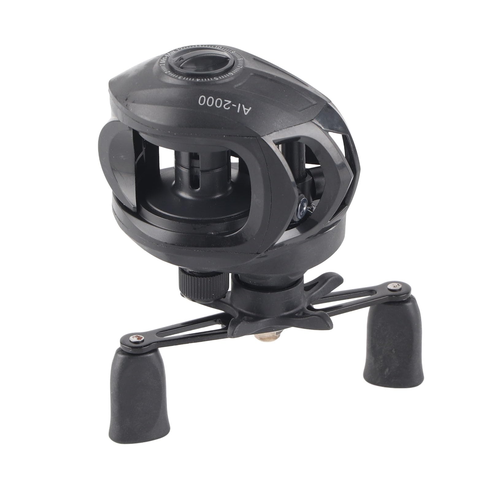 Denash golden 7.2:1 speed reel delivers quick bait and precise fish control.