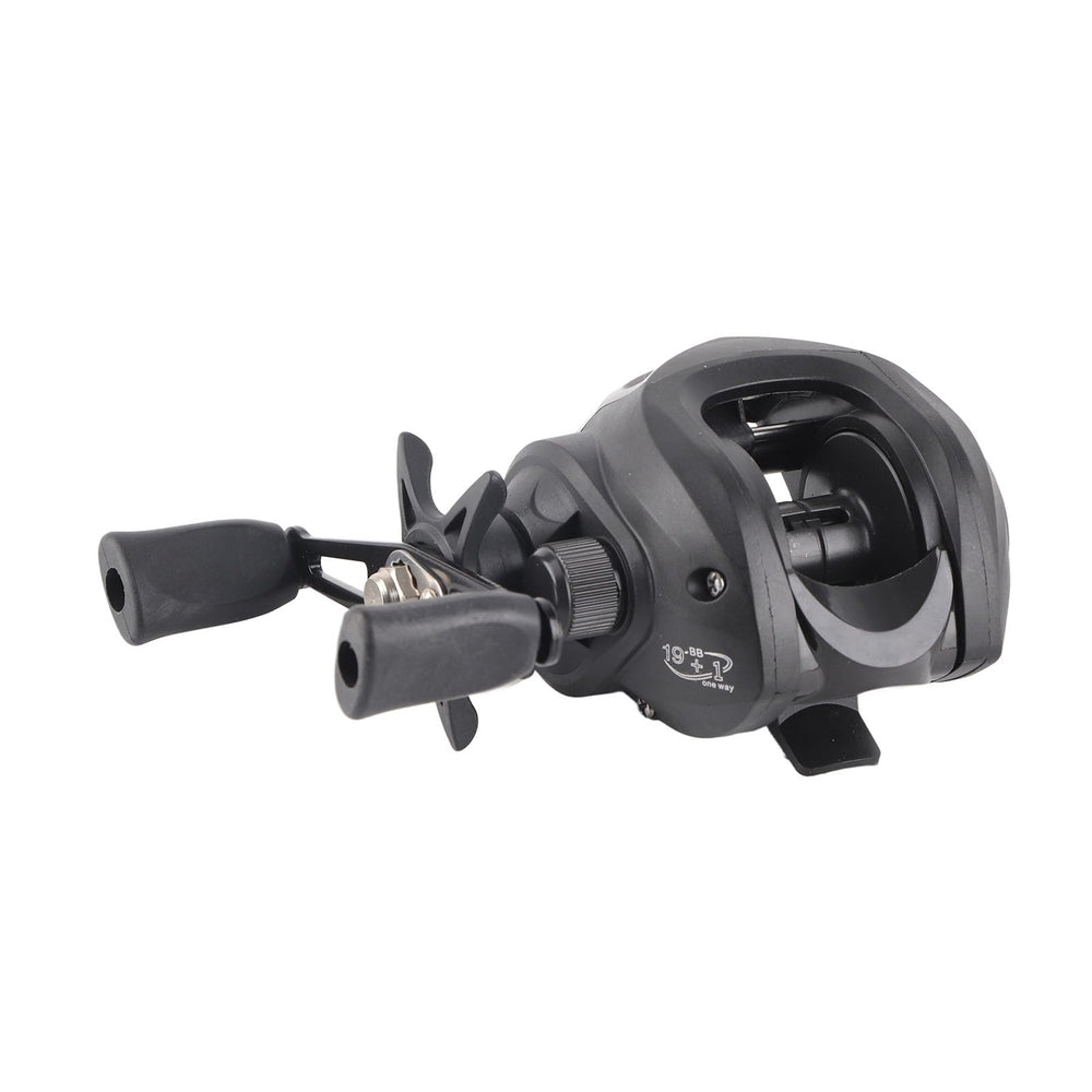 Denash baitcasting reel anti-explosion brake prevents line bursts during casts.