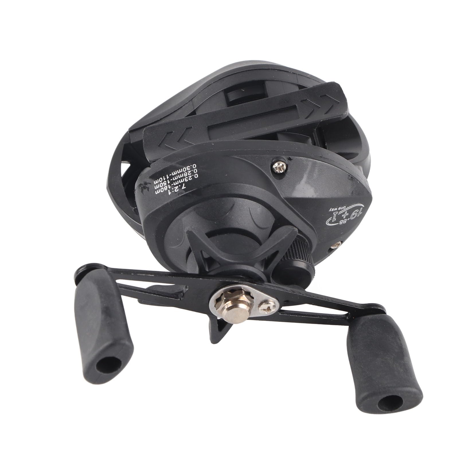 Denash Water Drop Fishing Reel cylindrical outlet hole for stable, smooth line release.