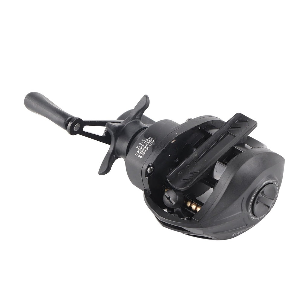 Denash extended rocker arm enhances leverage for easy retrieves.