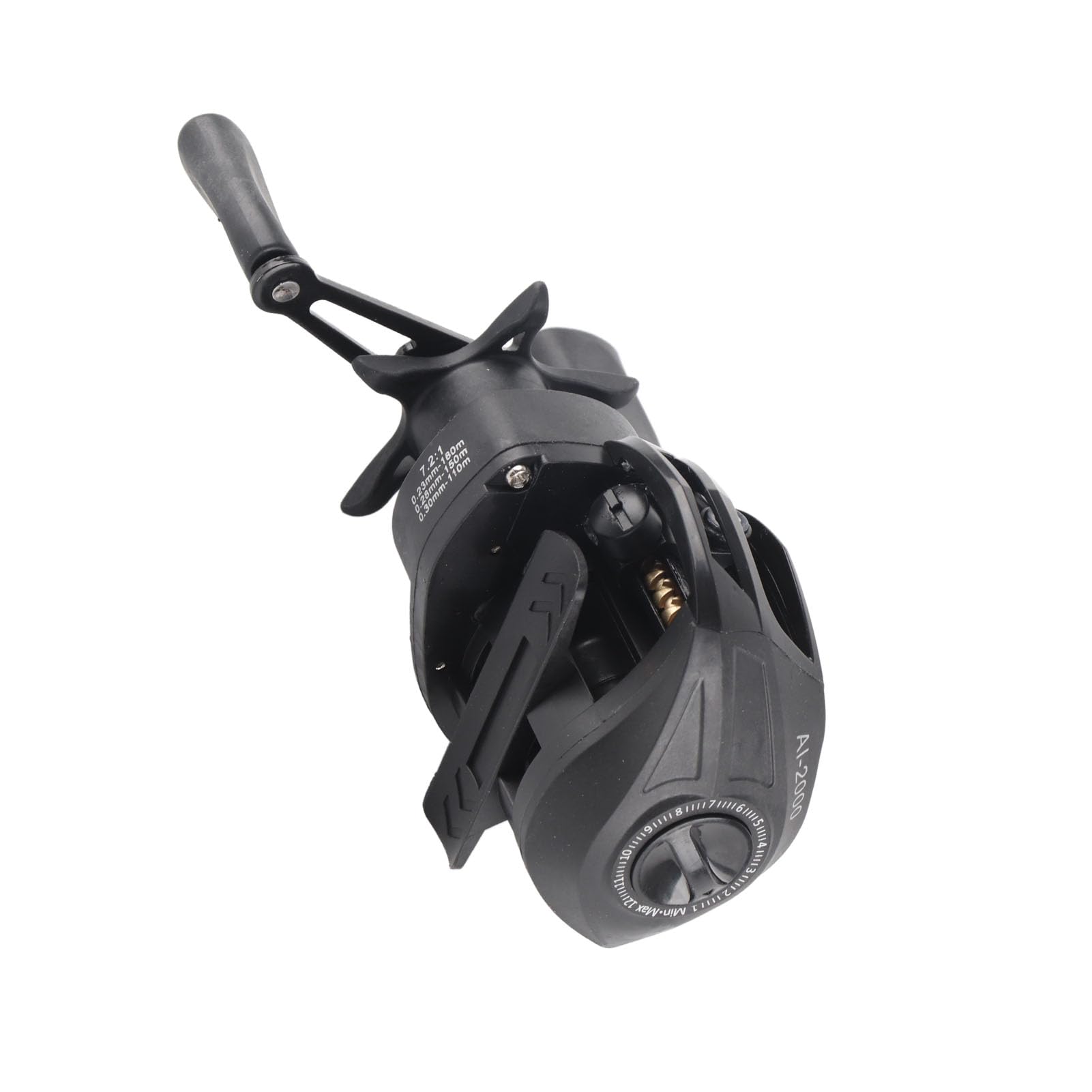 Denash star-shaped unloading wrench aids quick spool adjustments.