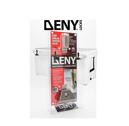 DENY SA17 set IronFist base mount securing YETI Tundra on any surface