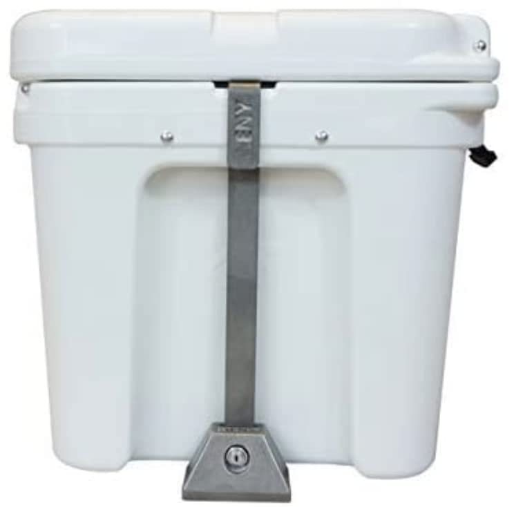 DENY security lock base assembly deters theft on your cooler