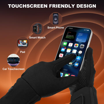 DEORFGO heated gloves provide full-hand coverage with carbon-fiber elements