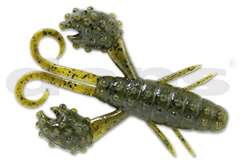 Deps Beckon Craw oversized claw action entices fish during retrieves.